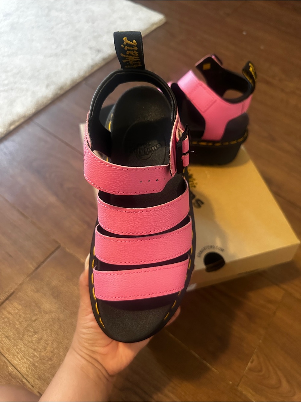 Dr. Martens Womens Blaire Quad platform sandal - Picture 3 of 8
